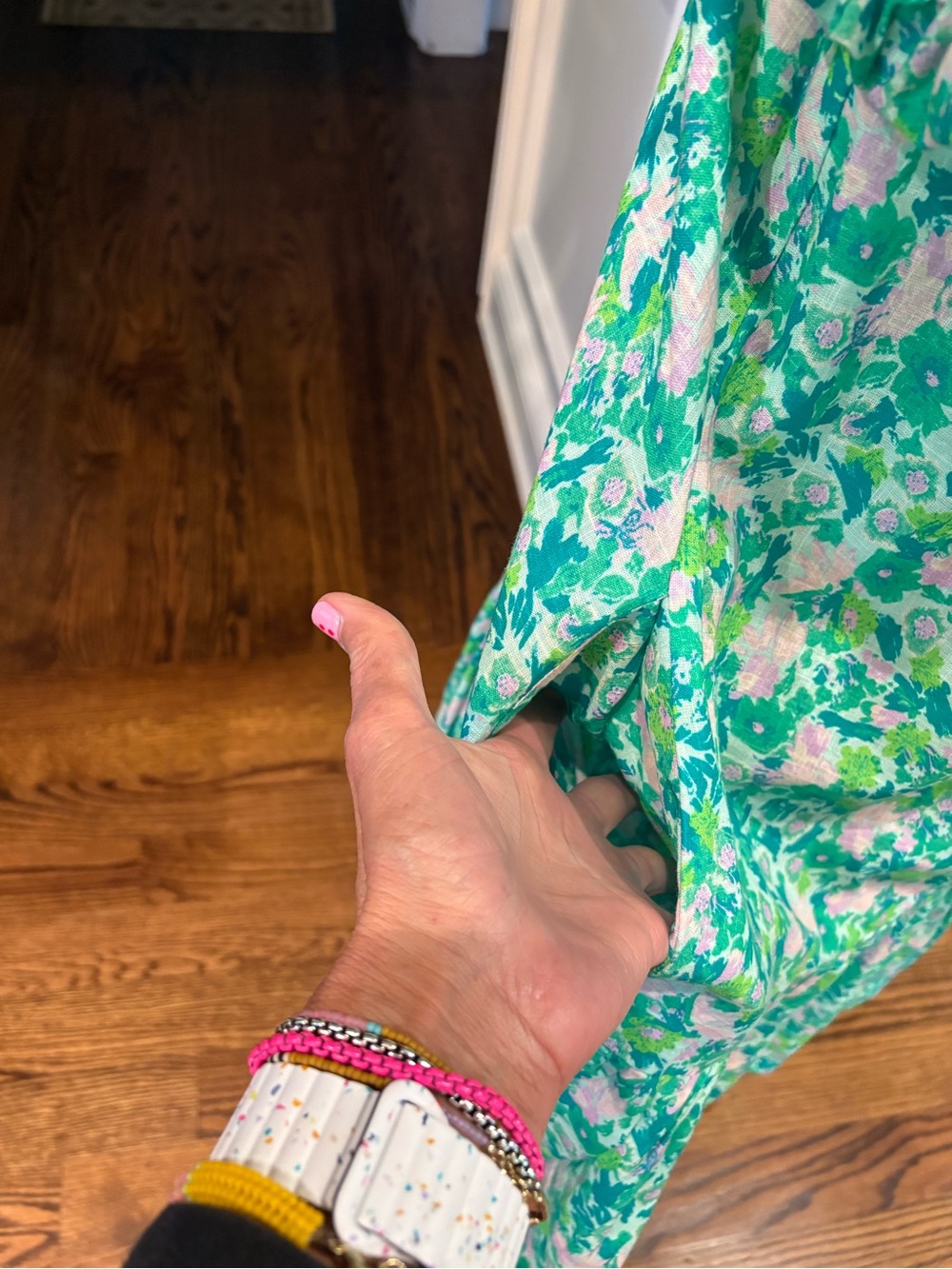 Entro Floral Print Summer Dress - Picture 6 of 9